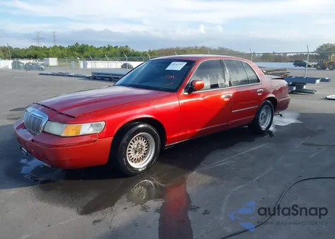 1999 Mercury Grand Marquis Ls из США, поврежденный, VIN 2MEFM75W0XX636366